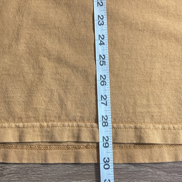 Carhartt Original Fit Pocket T-Shirt Men's Medium Tan Pre Owned - Picture 6 of 9